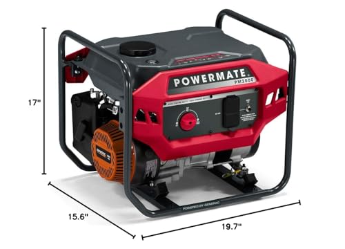 Powermate PM2000 2,000-Watt Gas-Powered Portable Open Frame Generator thumb #2