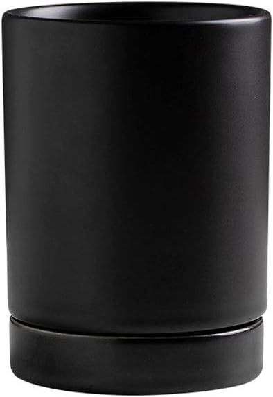 Cutlery Holder Ceramic Chopstick Holder Drain European Style Simplicity Compact Utensil Holder Ideal for Forks Knives and Spoons Utensil Holder/Spatula Holder (Color : E)