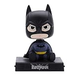 HH-HH Dans Le Support De Téléphone Portable Voiture Ornements Voiture Tableau De Bord Secouer La Tête De Poupée Batman, Spiderman, Nous Équipe, Kobayashi Décorations De Voitures Accessoires Intérieur