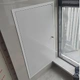Botola Ispezione Cartongesso Porta di sicurezza per portello di accesso in alluminio resistente, 50 60 70 80 90 100 cm Pannello per porte di ispezione con montaggio a incasso(70x115cm/28x45inch)