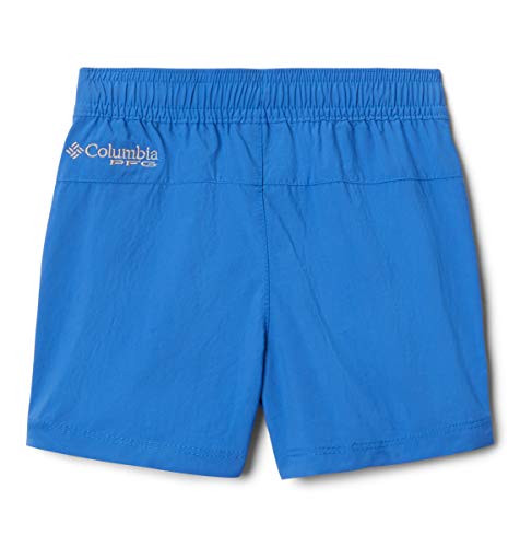 Columbia Girl's Pfg Backcast Shorts, Sun Protection, Quick Drying, Vivid Blue, Large #TOP3