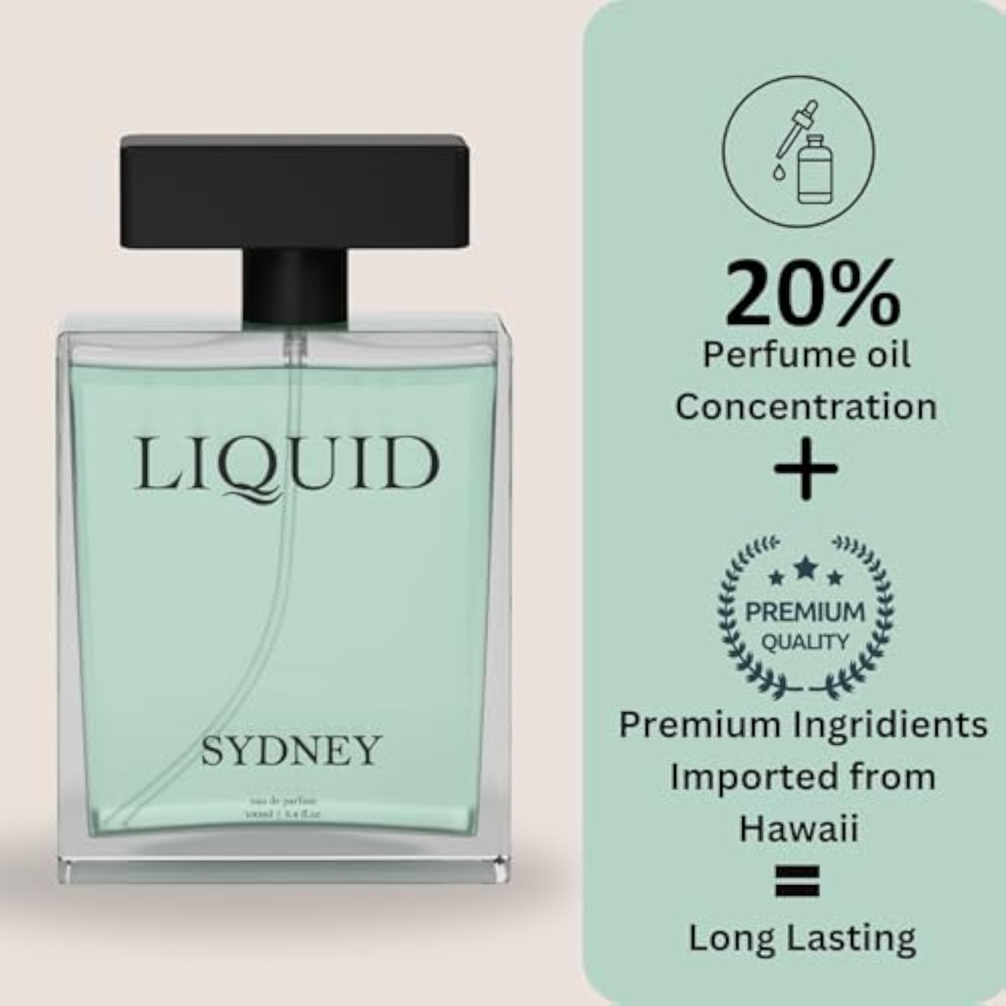 Luxury Gift for Men, Sydney Perfume 100ml
