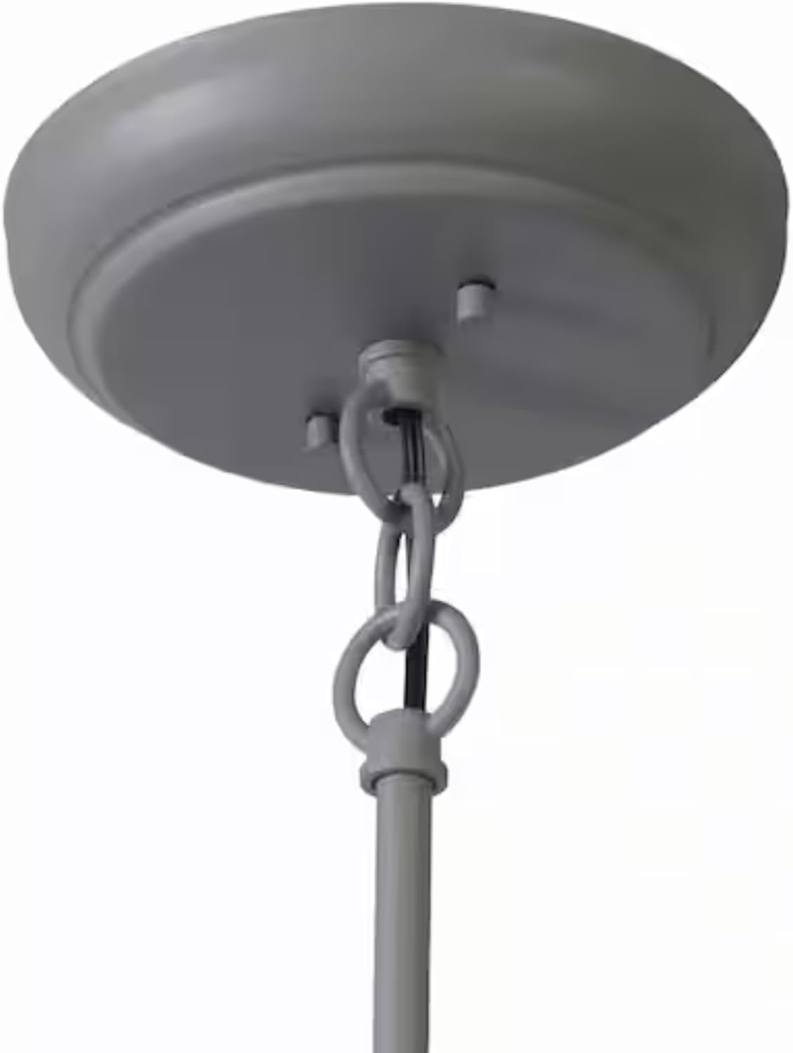 Ceybo Bell Ridge Outdoor Mini Pendant Light – 1 Light, Grey Finish, Indoor/Outdoor Hanging Fixture
