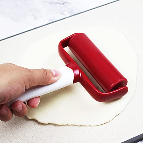 Aoobaba Pizza Pie Dough Roller,Time-Saver Pizza Dough Rolling Pin For Pizza Pie Crust Pastry Dough Cake Pie Cookies Bread Pastry(Dough Roller) #TOP1