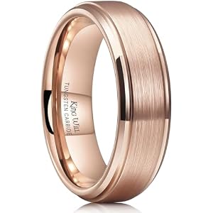King Will Classic Tungsten Wedding Band for Men Women