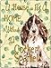 Cocker Spaniel Novelty Mini Metal Parking Sign PM-1975
