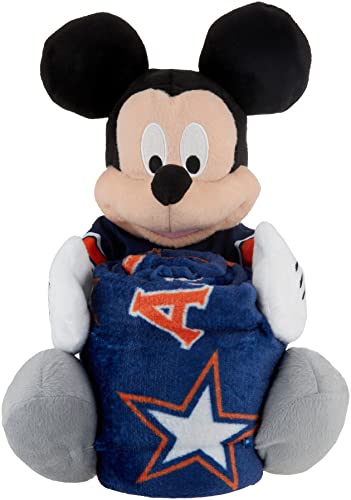Image of Northwest NCAA Unisex-Adult Character Hugger Pillow & Silk Touch Throw Blanket Set