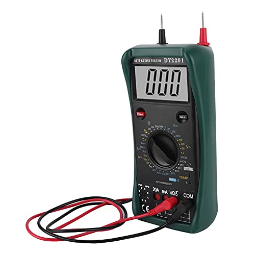 Multimètre automatique automobile Tbest pour mesurer la température et réparer un circuit électrique