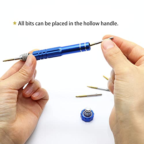 T5 T6 Torx Screwdriver Y000 Screwdriver,6 In 1 Precision Screwdriver Set For Iphone,Ipad,Laptop,Macbook,Samsung,Eyeglass Repair Tools #TOP1