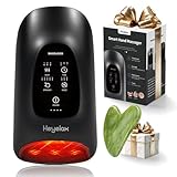 Hand Massager with Heat and Compression for Arthritis and Carpal Tunnel Relief, Finger Wrist Hand Therapy Equipment Pain Relief,Thoughtful Gifts for Women,Man,FSA or HSA Eligible(Black)