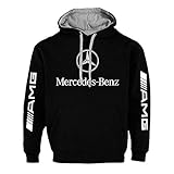  ICU collection Mercedes Benz AMG Auto Herren Damen Fan Pullover Hoodie Sweatshirt Kapuzenpullover (Medium)