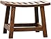Sedile per Doccia Sgabello in Legno Massiccio Sedile for Doccia Non slittata Impermeabile for Anziani in Legno Piccolo Sgabello da Bagno onsen, Sauna e Sedile da Bagno