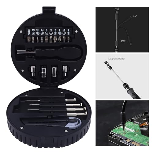 Kit de herramientas 20 piezas con caja almacenamiento miniatura 3