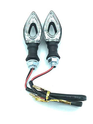 TEMPO DI SALDI Coppia Di Indicatori Di Direzione Universali Frecce A LED Impermeabili Per Moto