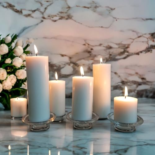 Trio de velas decorativa 5;10 e 15 cm