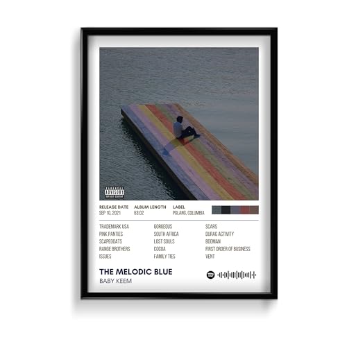 Image of Baby Keem Music Poster 13x19 Inch Unframed | 300 GSM Matte Board Paper with Peel & Stick Tape Included | Rap Hip Hop Wall Art | Posters for Wall | Home Decor | Wall Decor Items | Room Decoration Items