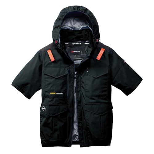 [���[�N��] �o�[�g�� BURTLE 2026�N �t �� �G�A�[�N���t�g �n�C�o�b�N ���� �󒲃E�F�A ���� UV�J�b�g �A���~�ՔM ��ƒ� ��ƕ� �M���Ǒ΍� �E�F�A�P�i AC2106 (35.�u���b�N, L)