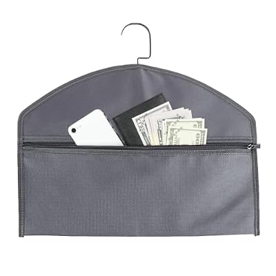 Guyuati Hanger Safe - Fireproof Waterproof Closet Safe - Large Capacity Portable Cash Hiding Pocket for Closet, Travel Use