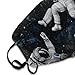 SESLFLKPJK Adults Boys Girls Warm Protective Masks Fashion Scarf Anti Dust Windproof Mouth Cover, Astronaut Space Art Mouth Decoration for Sports Travel Hiking