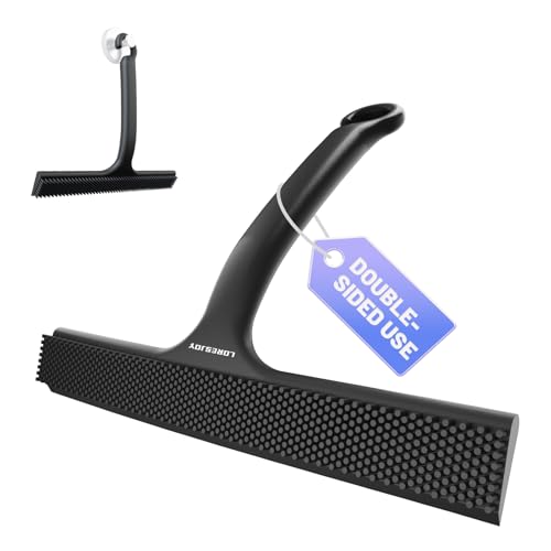 LORESJOY Shower Squeegee for Shower Glass Door Bathroom Accessories