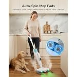 Aspiron Steam Mop, Scrub & Steam Mop, 10-in-1 Handheld Steamer - Image 4
