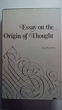 Essay on the origin of thought book cover