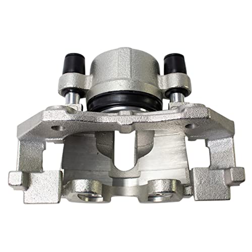 Image of TRQ Front Brake Caliper Set Zinc Coated Brackets Compatible with 2005-2010 Ford Escape 2005-2009 Mercury Mariner