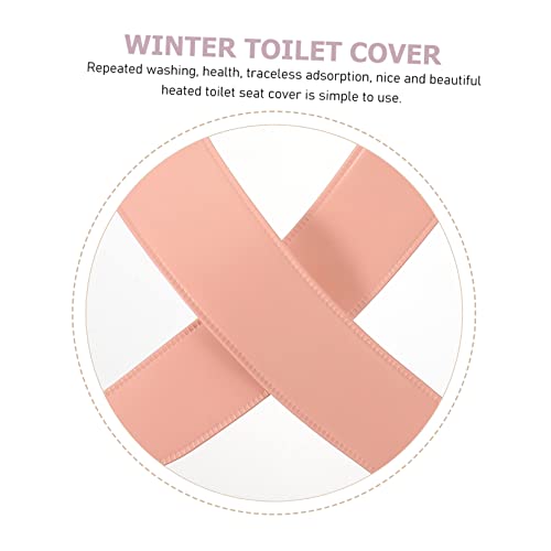 Yardwe Beheizter Toilettensitz Pu Pink Toilettensitze Kissen Für Den Winter Heizung Toilettensitzbezug Beheizter Toilettensitzbezug Haushaltskissen Kissen Toilettensitz Beheizter – Bild 6