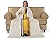 White Wine Bottle Wearable Sleeved Arm Blanket 70