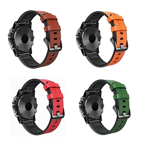 Bracelet montre 22mm Garmin Fenix 7 silicone agate interchangeable - 3