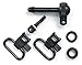 Uncle Mikes Swivels 7400 FOUR 1" Black