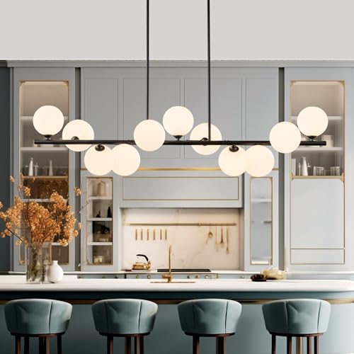Modern 11-Light Globe Sputnik Dining Room Chandelier