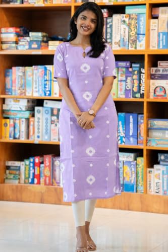 Image of Sun Fashion And Lifestyle Women's Pv Cotton Stitched Printed Kurti