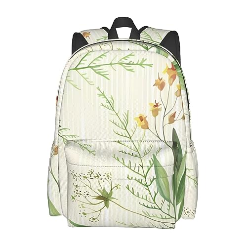 Sac à dos décontracté fleuri pour les sorties en famille