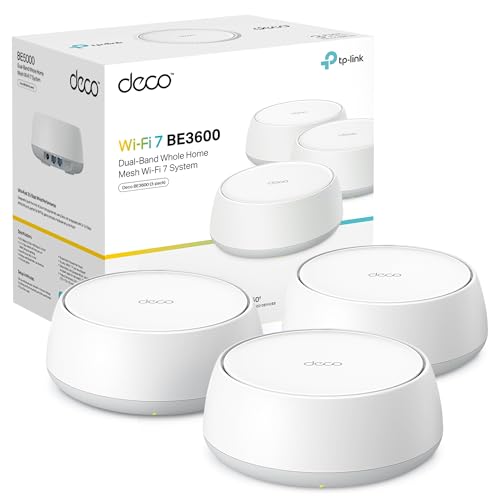 TP-Link Deco BE3600 WiFi 7 Mesh Tribanda 3-Pack