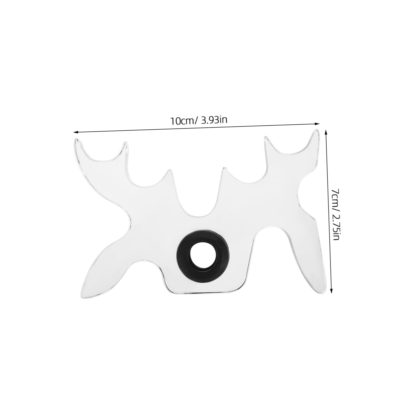 Toddmomy Portable Transparent Acrylic Billiard Holder Space Saving Pool Stand for Efficient Organization and Protection of Snooker Accessories for Home and Professional