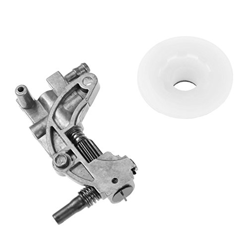 Drive Chainsaw Oil Pump with Gear Worm Set for Chainsaw 4500 5200 5800 45CC 52CC 58CC Chain Saw Parts - Thumbnail 6