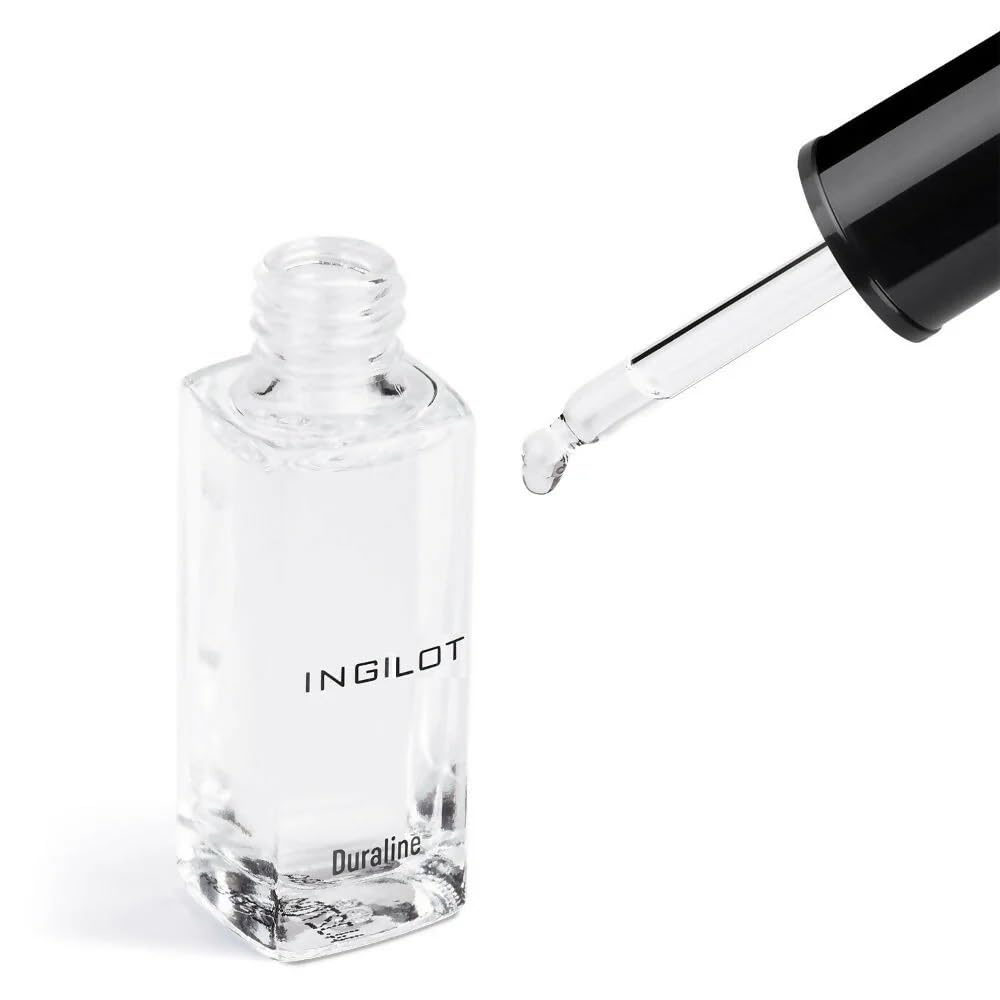 Ingilot Duraline is a transparent, waterless liquid containing a silicone polymer. It is designed to be mixed with other makeup products to change their consistency or improve their durability-image-42