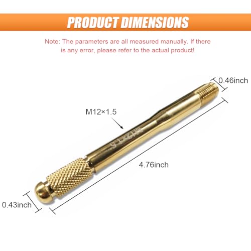Image of M12x1.5 Car Wheel Alignment Pin, Wheel Changing Kit with Guide Pin and Hanger for Most Cars