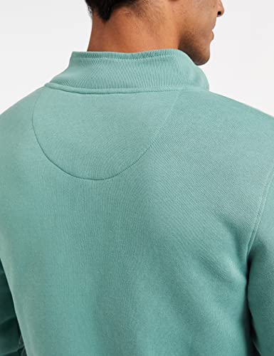 Image of Amazon Brand - Symbol Men Cotton Blend High Neck Fleece Sweatshirt