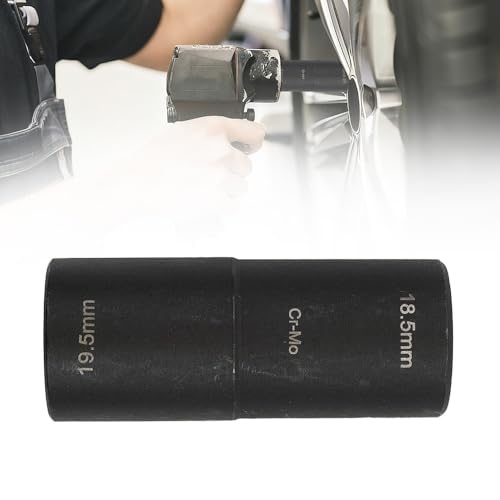 HEKOBAG Impact Wrench Nuts 18.5mm/19.5 mm Double Head Wheel Nut Socket 1/2 Inch Sockets Spanner Set Lug Nuts Socket Compatible with Ford Land Rover and All Models