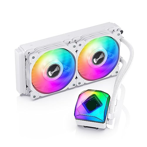 Refroidisseur liquide TW6-240 blanc pour optimiser votre boîtier d'ordinateur gaming de salon