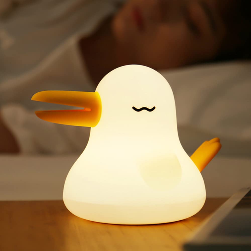 Veilleuse Kiwi avec minuterie d'arrêt Automatique, lumière Kawaii sûre et Durable et Compagnon Lumineux, adaptée à l'alimentation de bébé et au Changement de Couche