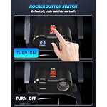 120W Dual USB Outlet Cigarette Lighter Socket Splitter LED Voltmeter - Image 4