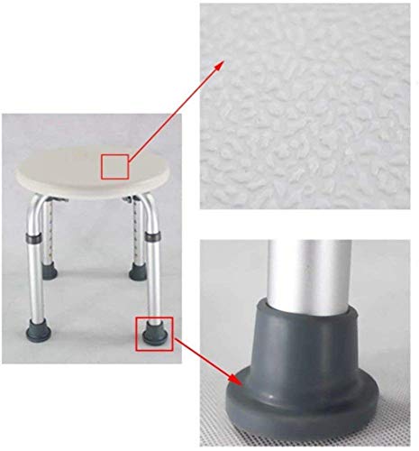 NIVOK Adjustable Aluminum Alloy Shower Stool #TOP28