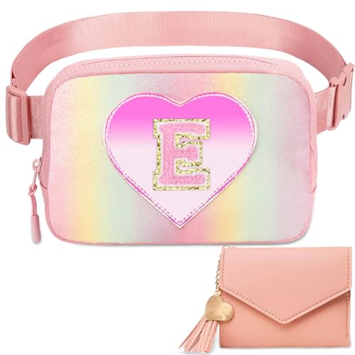 Image of Belt Bag for Girls Kids- Kids Fanny Pack,Girls Fanny Pack 6-8,Girls Crossbody Bag,Teen Birthday Gifts,Small Waist Packs Trendy E