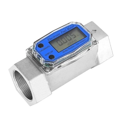 Medidor de flujo digital electrónico de agua líquida y combustible con troquel gas SEL
