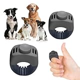 YIPFEN 2 Clickers pour Chien avec Anneau de Doigt - Accessoire Pratique pour l'Éducation d...
