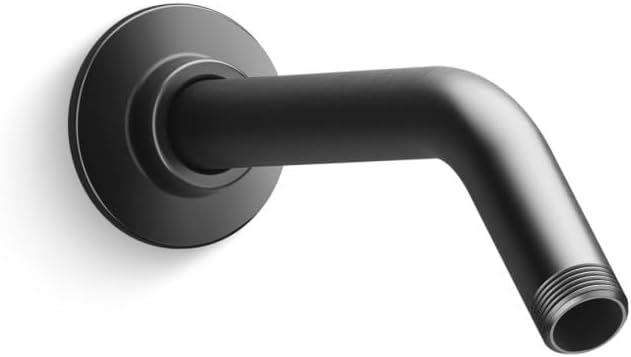 KOHLER K-7397-SN Showerarm and Flange, 7-1/2-Inch Long, Vibrant Polished Nickel