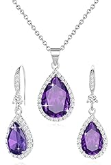 06.June-White Gold Plated | Alexandrite Purple